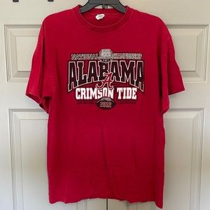 2012 Alabama Crimson Tide BCS National Championship Game T-shirt